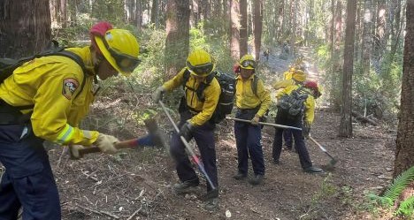 photo by CAL FIRE Humboldt Del Norte