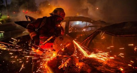 photo by Los Angeles County Fire Department