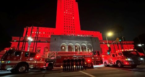 photo by Los Angeles Fire Department