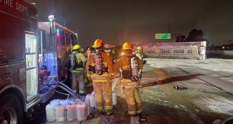 photo by Los Angeles Fire Department