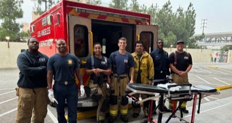 photo by Los Angeles Fire Department