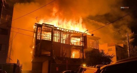 photo by Los Angeles Fire Department