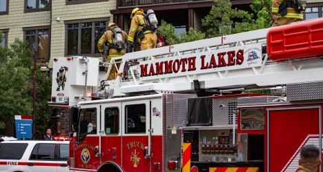 photo by Mammoth Lakes Fire Department