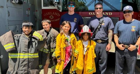photo by Oakland Fire Department
