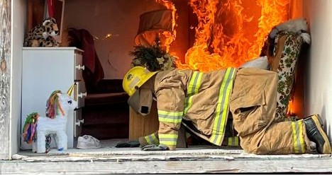 photo by Quincy Volunteer Fire Department