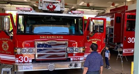 photo by Sacramento Fire Department